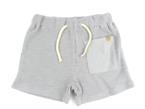 Lil Atelier limestone shorts